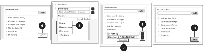Help Checklist